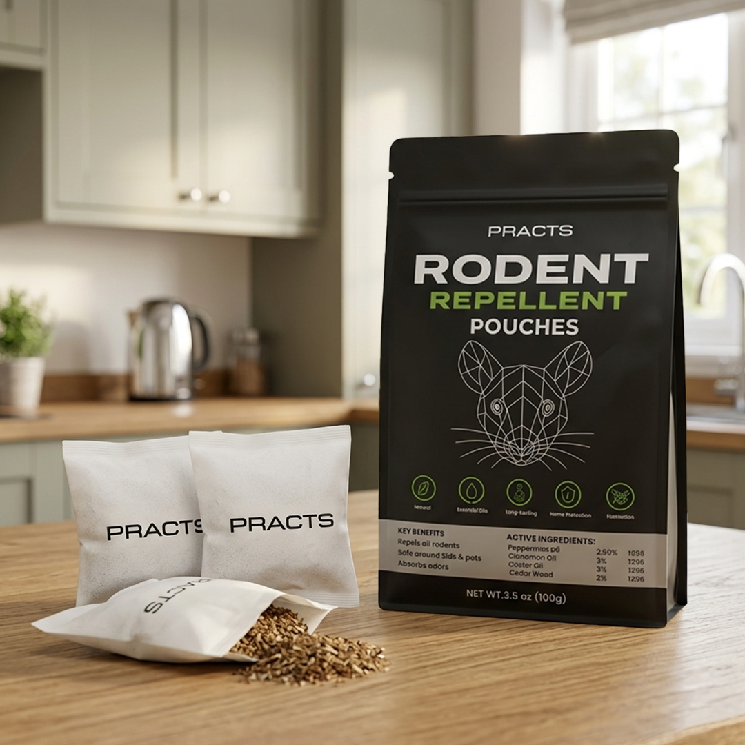 PRACTS Rodent Repellent Pouches | 20 pouches
