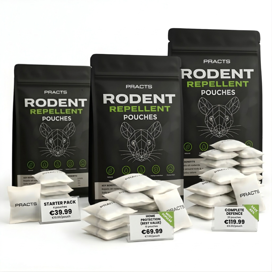 PRACTS Rodent Repellent Pouches | 20 pouches